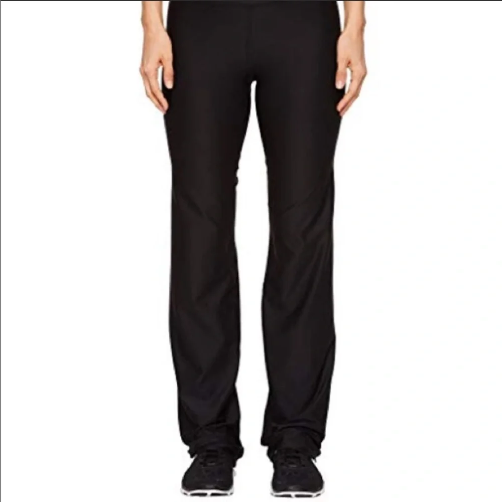 NWT Nike: Extra Small Long Black Flare Workout Leggings - Picture 5 of 8